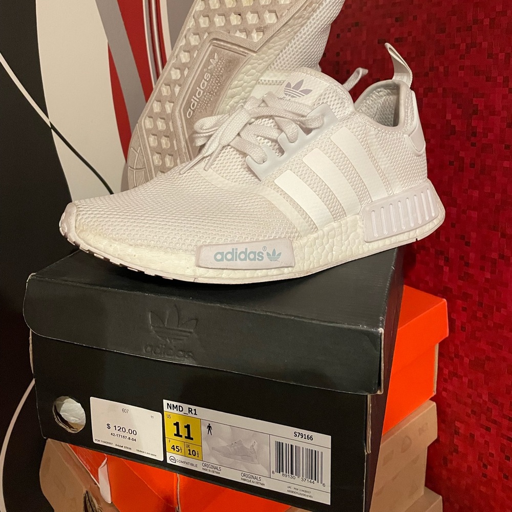 Adidas NMD all white size 11